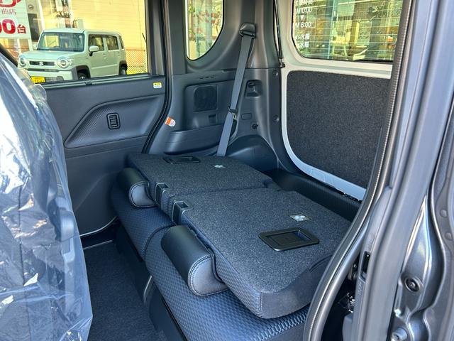 タント カスタムＸリミテッド　届出済未使用車　４ＷＤ　ＣＶＴ　ＥＴＣ　バックカメラ　両側電動スライドドア　クリアランスソナー　オートクルーズコントロール　レーンアシスト　衝突被害軽減システム　オートライト　ＬＥＤヘッドランプ（52枚目）