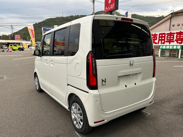 N-BOX ベースグレード 届出済未使用車 CVT バックカメラ 両側スライド・片側電動 クリアランスソナー オートクルーズコントロール レーンアシスト 衝突被害軽減システム オートライト LEDヘッドランプ スマートキー(23枚目)