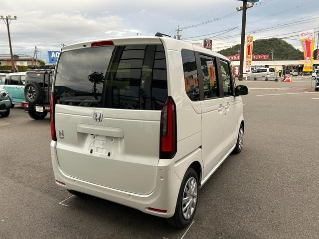 Ｎ－ＢＯＸ ベースグレード　届出済未使用車　ＣＶＴ　バックカメラ　両側スライド・片側電動　クリアランスソナー　オートクルーズコントロール　レーンアシスト　衝突被害軽減システム　オートライト　ＬＥＤヘッドランプ　スマートキー（21枚目）