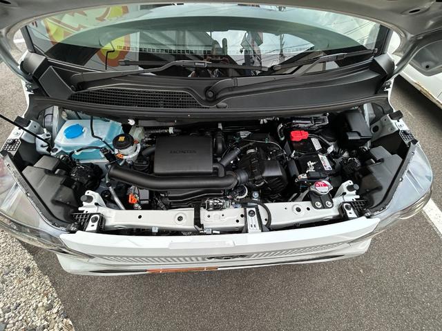 Ｎ－ＢＯＸ ベースグレード　届出済未使用車　ＣＶＴ　バックカメラ　両側スライド・片側電動　クリアランスソナー　オートクルーズコントロール　レーンアシスト　衝突被害軽減システム　オートライト　ＬＥＤヘッドランプ　スマートキー（26枚目）