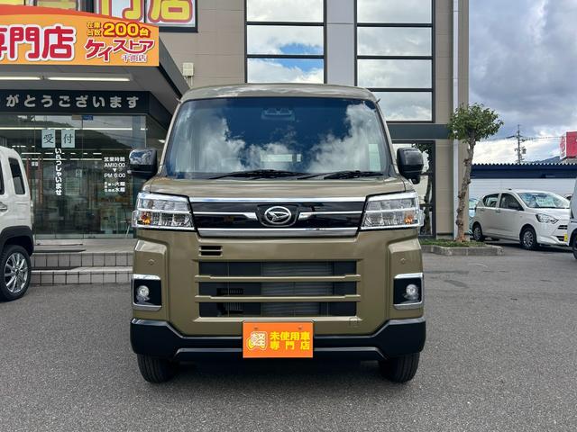 アトレー ＲＳ　届出済未使用車　４ＷＤ　ＣＶＴ　軽バン　衝突被害軽減システム　クリアランスソナー　オートクルーズコントロール　両側電動スライドドア　スマートキー　電動格納ミラー　オートライト　ＬＥＤヘッドランプ（18枚目）