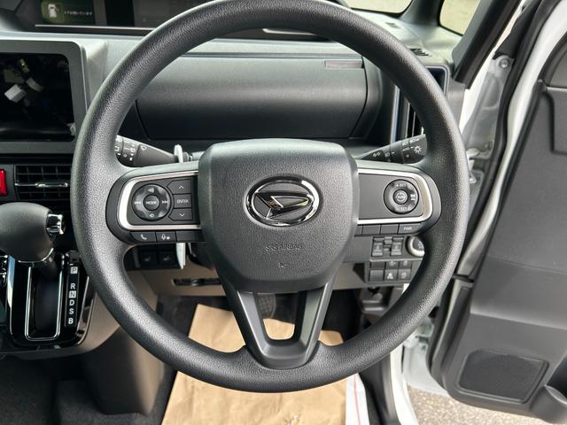 タント カスタムＸリミテッド　届出済未使用車　ＣＶＴ　ＥＴＣ　バックカメラ　両側電動スライドドア　クリアランスソナー　オートクルーズコントロール　衝突被害軽減システム　オートライト　ＬＥＤヘッドランプ　スマートキー　電動格納ミラー（9枚目）