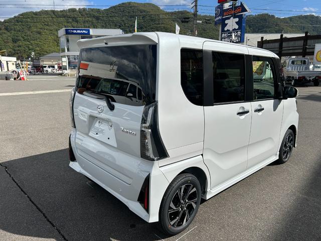 タント カスタムＸリミテッド　届出済未使用車　ＣＶＴ　ＥＴＣ　バックカメラ　両側電動スライドドア　クリアランスソナー　オートクルーズコントロール　衝突被害軽減システム　オートライト　ＬＥＤヘッドランプ　スマートキー　電動格納ミラー（21枚目）