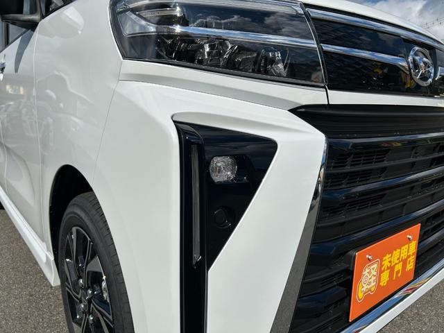 タント カスタムＸリミテッド　届出済未使用車　ＣＶＴ　ＥＴＣ　バックカメラ　両側電動スライドドア　クリアランスソナー　オートクルーズコントロール　衝突被害軽減システム　オートライト　ＬＥＤヘッドランプ　スマートキー　電動格納ミラー（34枚目）