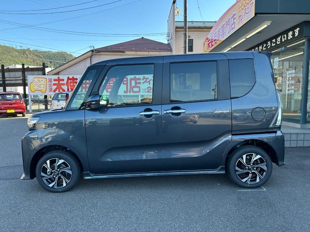 タント カスタムＸリミテッド　届出済未使用車　ＣＶＴ　ＥＴＣ　バックカメラ　両側電動スライドドア　クリアランスソナー　オートクルーズコントロール　衝突被害軽減システム　オートライト　ＬＥＤヘッドランプ　スマートキー　電動格納ミラー（23枚目）