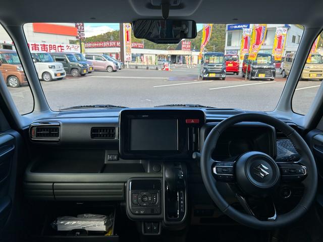 スペーシアギア ハイブリッドＸＺ　届出済未使用車　４ＷＤ　ＣＶＴ　両側電動スライドドア　クリアランスソナー　オートクルーズコントロール　レーンアシスト　衝突被害軽減システム　オートライト　ＬＥＤヘッドランプ　ヘッドライトウォッシャー（8枚目）