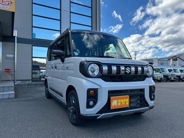 スペーシアギア ハイブリッドＸＺ　届出済未使用車　４ＷＤ　ＣＶＴ　両側電動スライドドア　クリアランスソナー　オートクルーズコントロール　レーンアシスト　衝突被害軽減システム　オートライト　ＬＥＤヘッドランプ　ヘッドライトウォッシャー（19枚目）