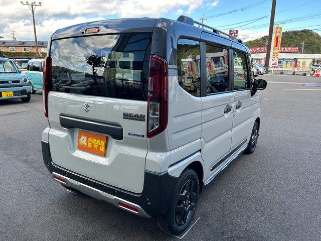 スペーシアギア ハイブリッドＸＺ　届出済未使用車　４ＷＤ　ＣＶＴ　両側電動スライドドア　クリアランスソナー　オートクルーズコントロール　レーンアシスト　衝突被害軽減システム　オートライト　ＬＥＤヘッドランプ　ヘッドライトウォッシャー（21枚目）