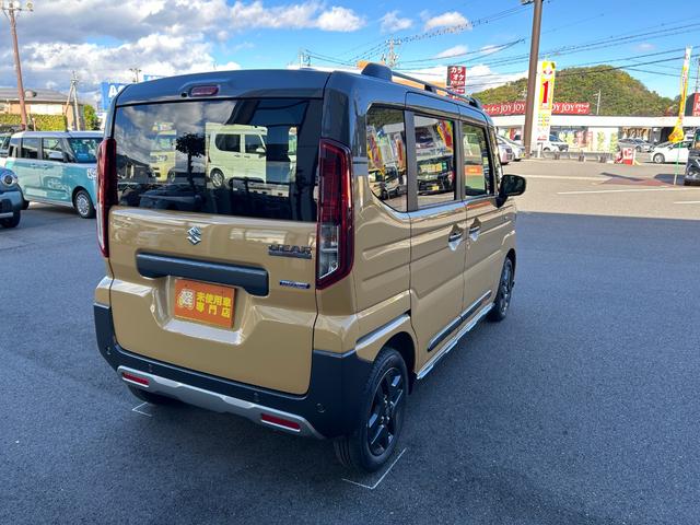 スペーシアギア ハイブリッドＸＺ　届出済未使用車　４ＷＤ　ＣＶＴ　両側電動スライドドア　クリアランスソナー　オートクルーズコントロール　レーンアシスト　衝突被害軽減システム　オートライト　ＬＥＤヘッドランプ　ヘッドライトウォッシャー（21枚目）