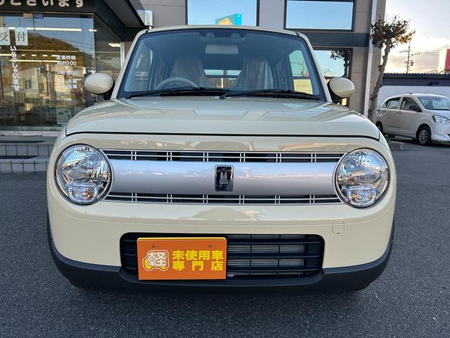 アルトラパン Ｇ　届出済未使用車　４ＷＤ　ＣＶＴ　クリアランスソナー　レーンアシスト　衝突被害軽減システム　スマートキー　アイドリングストップ　シートヒーター　ベンチシート　盗難防止システム　ＥＳＣ　衝突安全ボディ（18枚目）