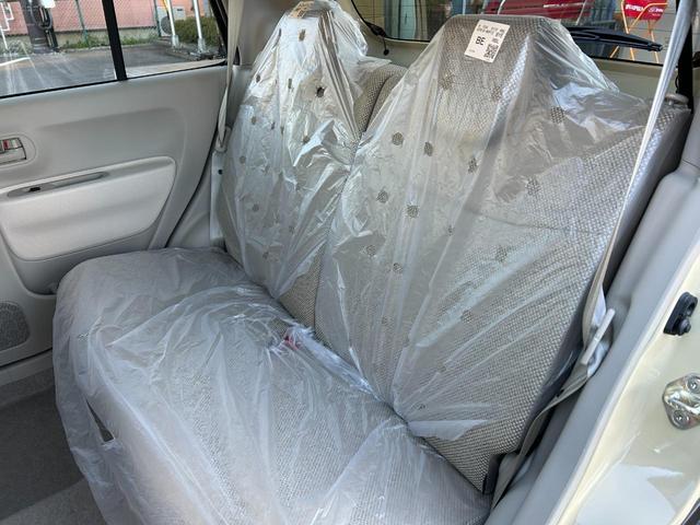 アルトラパン Ｇ　届出済未使用車　４ＷＤ　ＣＶＴ　クリアランスソナー　レーンアシスト　衝突被害軽減システム　スマートキー　アイドリングストップ　シートヒーター　ベンチシート　盗難防止システム　ＥＳＣ　衝突安全ボディ（54枚目）