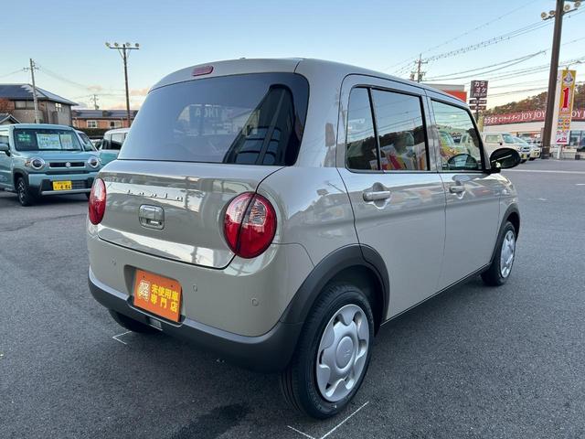 アルトラパン G 届出済未使用車 CVT クリアランスソナー レーンアシスト 衝突被害軽減システム オートライト スマートキー アイドリングストップ 電動格納ミラー シートヒーター ベンチシート 盗難防止システム(20枚目)