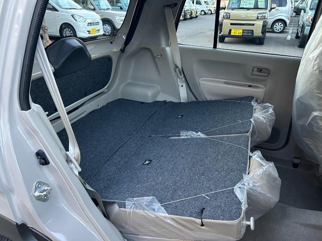 アルトラパン G 届出済未使用車 CVT クリアランスソナー レーンアシスト 衝突被害軽減システム オートライト スマートキー アイドリングストップ 電動格納ミラー シートヒーター ベンチシート 盗難防止システム(29枚目)