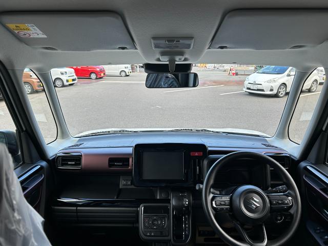 スペーシアカスタム ハイブリッドＧＳ　届出済未使用車　ＣＶＴ　両側スライド・片側電動　クリアランスソナー　オートクルーズコントロール　レーンアシスト　衝突被害軽減システム　オートライト　ＬＥＤヘッドランプ　スマートキー　電動格納ミラー（8枚目）