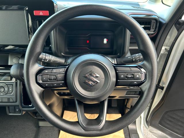 スペーシアカスタム ハイブリッドＧＳ　届出済未使用車　ＣＶＴ　両側スライド・片側電動　クリアランスソナー　オートクルーズコントロール　レーンアシスト　衝突被害軽減システム　オートライト　ＬＥＤヘッドランプ　スマートキー　電動格納ミラー（9枚目）