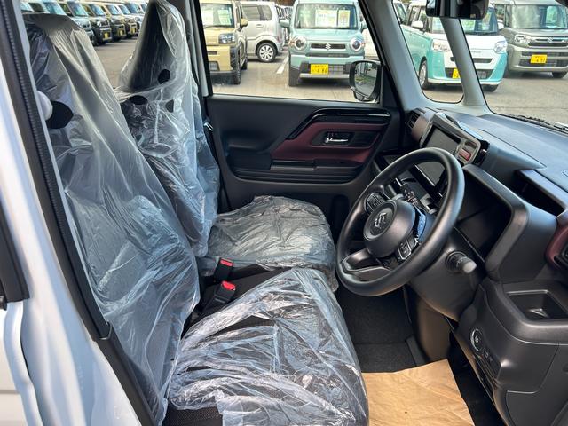 スペーシアカスタム ハイブリッドＧＳ　届出済未使用車　ＣＶＴ　両側スライド・片側電動　クリアランスソナー　オートクルーズコントロール　レーンアシスト　衝突被害軽減システム　オートライト　ＬＥＤヘッドランプ　スマートキー　電動格納ミラー（17枚目）