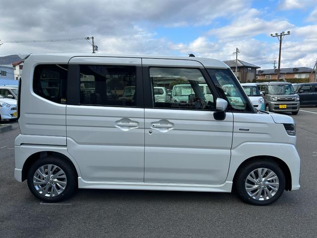 スペーシアカスタム ハイブリッドＧＳ　届出済未使用車　ＣＶＴ　両側スライド・片側電動　クリアランスソナー　オートクルーズコントロール　レーンアシスト　衝突被害軽減システム　オートライト　ＬＥＤヘッドランプ　スマートキー　電動格納ミラー（20枚目）
