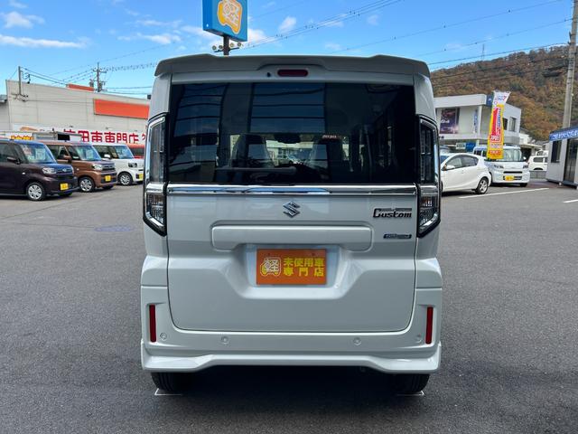 スペーシアカスタム ハイブリッドＧＳ　届出済未使用車　ＣＶＴ　両側スライド・片側電動　クリアランスソナー　オートクルーズコントロール　レーンアシスト　衝突被害軽減システム　オートライト　ＬＥＤヘッドランプ　スマートキー　電動格納ミラー（22枚目）