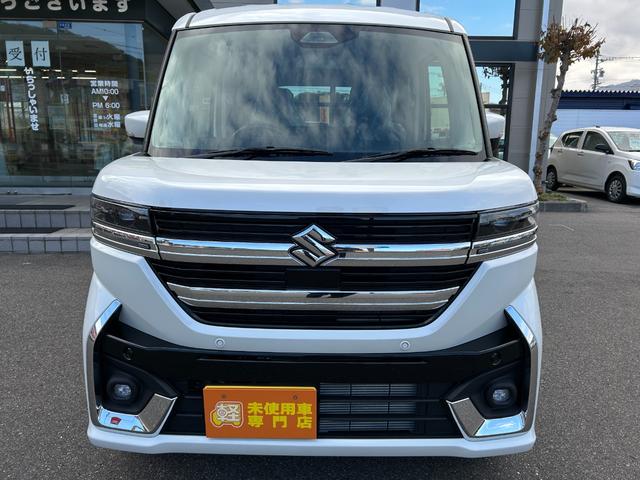 スペーシアカスタム ハイブリッドＧＳ　届出済未使用車　ＣＶＴ　両側スライド・片側電動　クリアランスソナー　オートクルーズコントロール　レーンアシスト　衝突被害軽減システム　オートライト　ＬＥＤヘッドランプ　スマートキー　電動格納ミラー（28枚目）