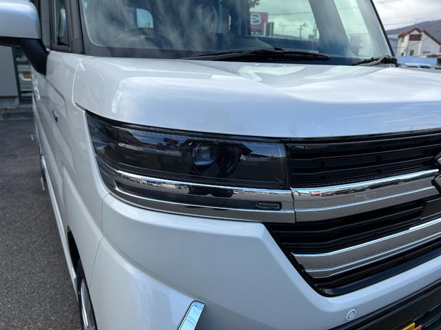 スペーシアカスタム ハイブリッドGS 届出済未使用車 CVT 両側スライド・片側電動 クリアランスソナー オートクルーズコントロール レーンアシスト 衝突被害軽減システム オートライト LEDヘッドランプ スマートキー 電動格納ミラー(41枚目)