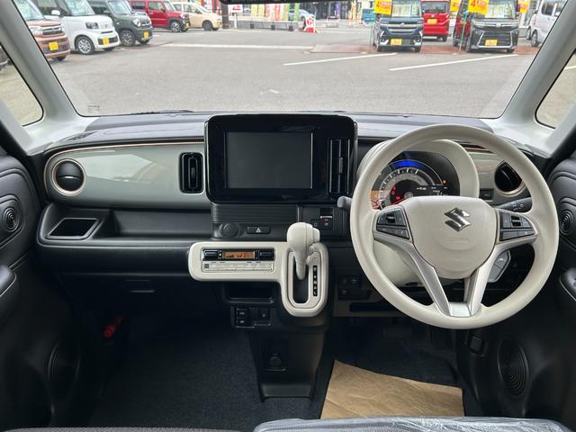 ワゴンＲスマイル ハイブリッドＳ　届出済未使用車　ＣＶＴ　両側スライド・片側電動　クリアランスソナー　オートクルーズコントロール　レーンアシスト　衝突被害軽減システム　オートライト　ＬＥＤヘッドランプ　スマートキー　電動格納ミラー（8枚目）