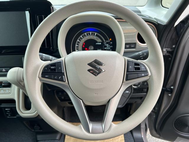 ワゴンＲスマイル ハイブリッドＳ　届出済未使用車　ＣＶＴ　両側スライド・片側電動　クリアランスソナー　オートクルーズコントロール　レーンアシスト　衝突被害軽減システム　オートライト　ＬＥＤヘッドランプ　スマートキー　電動格納ミラー（9枚目）