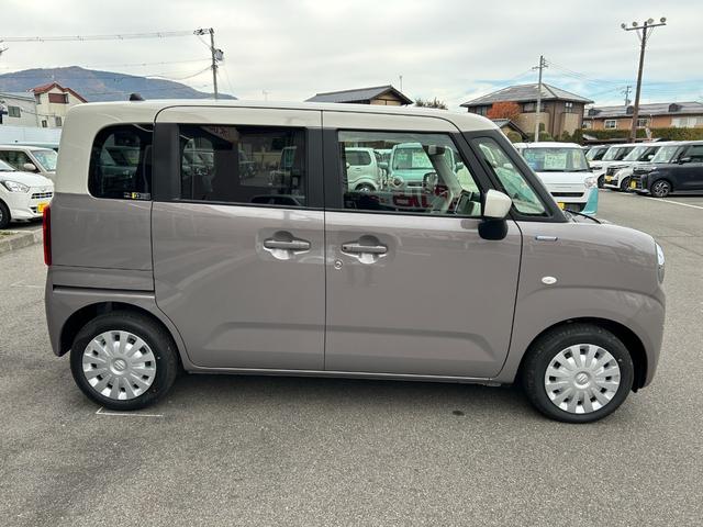 ワゴンＲスマイル ハイブリッドＳ　届出済未使用車　ＣＶＴ　両側スライド・片側電動　クリアランスソナー　オートクルーズコントロール　レーンアシスト　衝突被害軽減システム　オートライト　ＬＥＤヘッドランプ　スマートキー　電動格納ミラー（20枚目）