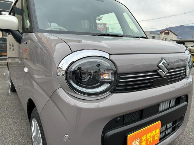 ワゴンＲスマイル ハイブリッドＳ　届出済未使用車　ＣＶＴ　両側スライド・片側電動　クリアランスソナー　オートクルーズコントロール　レーンアシスト　衝突被害軽減システム　オートライト　ＬＥＤヘッドランプ　スマートキー　電動格納ミラー（36枚目）