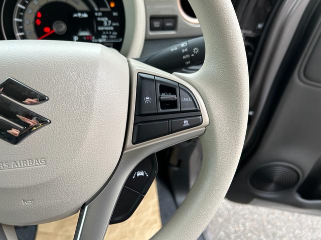 ワゴンＲスマイル ハイブリッドＳ　届出済未使用車　ＣＶＴ　両側スライド・片側電動　クリアランスソナー　オートクルーズコントロール　レーンアシスト　衝突被害軽減システム　オートライト　ＬＥＤヘッドランプ　スマートキー　電動格納ミラー（50枚目）