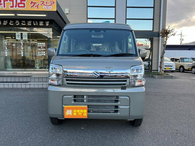 エブリイ ジョイン 届出済未使用車 4WD CVT 衝突被害軽減システム クリアランスソナー レーンアシスト 両側スライドドア スマートキー アイドリングストップ 電動格納ミラー シートヒーター オートライト(18枚目)