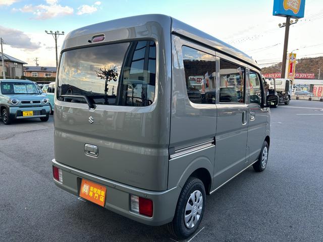 エブリイ ジョイン 届出済未使用車 4WD CVT 衝突被害軽減システム クリアランスソナー レーンアシスト 両側スライドドア スマートキー アイドリングストップ 電動格納ミラー シートヒーター オートライト(22枚目)