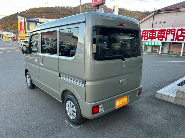 エブリイ ジョイン 届出済未使用車 4WD CVT 衝突被害軽減システム クリアランスソナー レーンアシスト 両側スライドドア スマートキー アイドリングストップ 電動格納ミラー シートヒーター オートライト(62枚目)