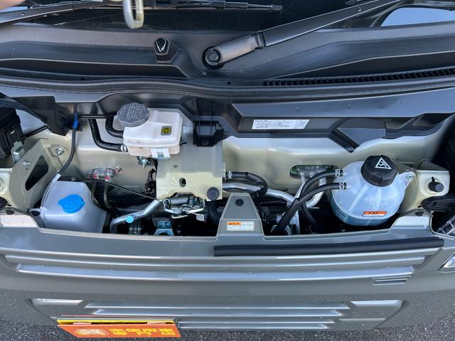 エブリイ ジョインターボ 届出済未使用車 4WD CVT 衝突被害軽減システム クリアランスソナー レーンアシスト 両側スライドドア スマートキー アイドリングストップ 電動格納ミラー シートヒーター LEDヘッドランプ(25枚目)