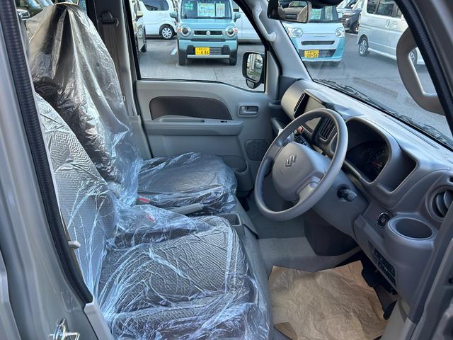 エブリイ ジョインターボ 届出済未使用車 4WD CVT 衝突被害軽減システム クリアランスソナー レーンアシスト 両側スライドドア スマートキー アイドリングストップ 電動格納ミラー シートヒーター LEDヘッドランプ(55枚目)