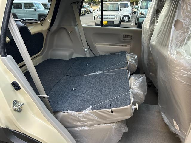 アルトラパン G 届出済未使用車 4WD CVT クリアランスソナー レーンアシスト 衝突被害軽減システム オートライト スマートキー アイドリングストップ 電動格納ミラー シートヒーター ベンチシート(37枚目)