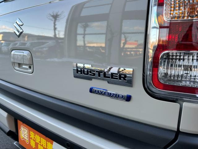 ハスラー ハイブリッドG 届出済未使用車 CVT クリアランスソナー オートクルーズコントロール レーンアシスト 衝突被害軽減システム オートライト LEDヘッドランプ スマートキー アイドリングストップ シートヒーター(33枚目)