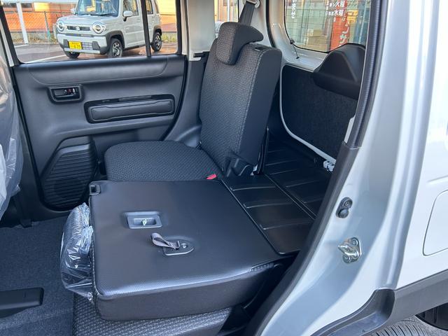 ハスラー ハイブリッドG 届出済未使用車 CVT クリアランスソナー オートクルーズコントロール レーンアシスト 衝突被害軽減システム オートライト LEDヘッドランプ スマートキー アイドリングストップ シートヒーター(45枚目)