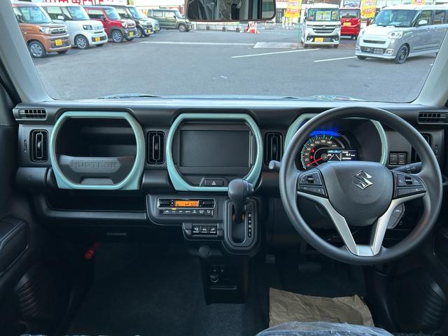 ハスラー ハイブリッドＧ　届出済未使用車　４ＷＤ　ＣＶＴ　クリアランスソナー　オートクルーズコントロール　レーンアシスト　衝突被害軽減システム　オートライト　ＬＥＤヘッドランプ　スマートキー　電動格納ミラー　シートヒーター（8枚目）