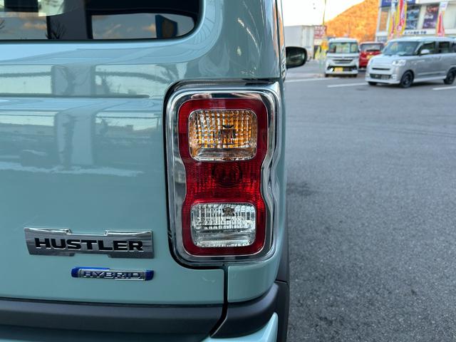 ハスラー ハイブリッドＧ　届出済未使用車　４ＷＤ　ＣＶＴ　クリアランスソナー　オートクルーズコントロール　レーンアシスト　衝突被害軽減システム　オートライト　ＬＥＤヘッドランプ　スマートキー　電動格納ミラー　シートヒーター（33枚目）