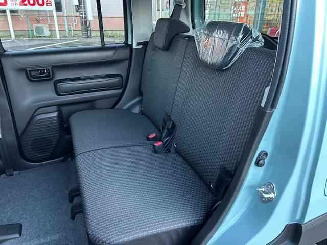 ハスラー ハイブリッドＧ　届出済未使用車　４ＷＤ　ＣＶＴ　クリアランスソナー　オートクルーズコントロール　レーンアシスト　衝突被害軽減システム　オートライト　ＬＥＤヘッドランプ　スマートキー　電動格納ミラー　シートヒーター（43枚目）