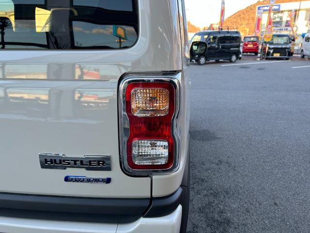 ハスラー ハイブリッドG 届出済未使用車 CVT クリアランスソナー オートクルーズコントロール レーンアシスト 衝突被害軽減システム オートライト LEDヘッドランプ スマートキー アイドリングストップ シートヒーター(35枚目)