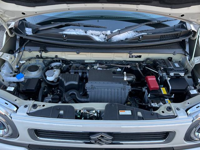 ハスラー ハイブリッドG 届出済未使用車 CVT クリアランスソナー オートクルーズコントロール レーンアシスト 衝突被害軽減システム オートライト LEDヘッドランプ スマートキー アイドリングストップ シートヒーター(36枚目)