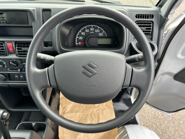 キャリイトラック ＫＣ　届出済未使用車　４ＷＤ　ＡＴ　軽トラック　クリアランスソナー　アイドリングストップ　オートライト　ＥＳＣ　エアコン　パワーウィンドウ（9枚目）