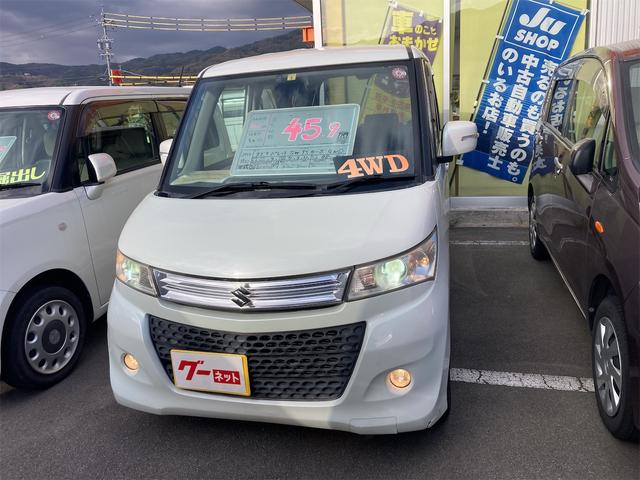 パレットＳＷ ＴＳ　ターボ　４ＷＤ　両側電動スライドドア　メモリーナビ　地デジＴＶ　バックカメラ　ＥＴＣ車載器　ＨＩＤヘッドライト　シートヒーター　ドアミラーヒーター　プッシュスタート　スマートキー　社外１４インチアルミ（6枚目）