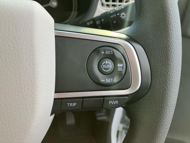 ムーヴキャンバス ストライプスＧターボ　４ＷＤ　ワンオーナー　禁煙車　プッシュスタート　クルーズコントロール　両側電動スライドドア　シートヒーター　バックカメラ　オートマチックハイビーム　オートブレーキホールド機能　電動パーキングブレーキ（33枚目）