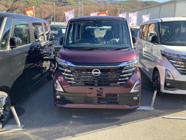 ルークス ハイウェイスター　Ｘ　４ＷＤ　届出済未使用車　バックカメラ　片側電動スライド　クリアランスソナー　衝突被害軽減システム　ＬＥＤヘッドランプ　スマートキー　アイドリングストップ　電動格納ミラー　ベンチシート　ＣＶＴ　盗難防止（5枚目）