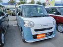 ムーヴキャンバス ストライプスＸ　届出済未使用車　両側スライドドア　クリアランスソナー　衝突被害軽減システム　スマートキー　アイドリングストップ　電動格納ミラー　ＣＶＴ　盗難防止　ＡＢＳ　横滑り防止　衝突安全ボディ　エアコン　パワステ（4枚目）
