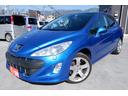 H20年式 プジョー308 GTi エーゲブルー 6速マニュアル 2WD ターボ 走行10.5万km 車検整備付き入荷です