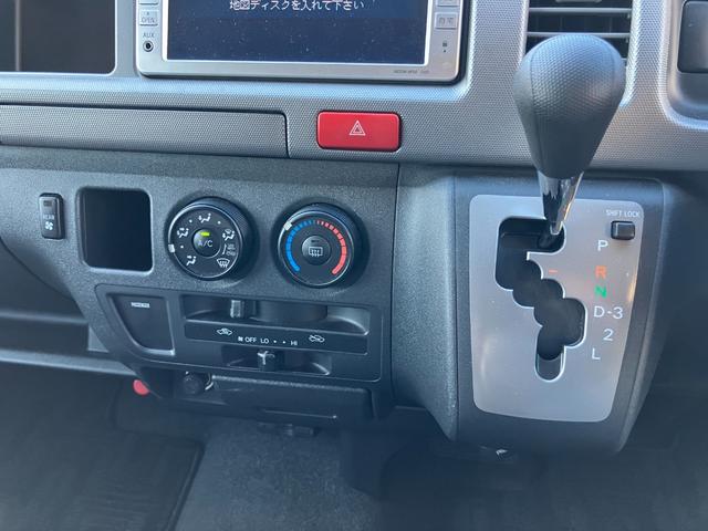 ハイエースワゴン GL 4WD 10人乗り 純正地デジDVDナビTV&バックカメラ イージークローズスライドドア ETC リヤファン&クーラー 社外15インチアルミ(20枚目)