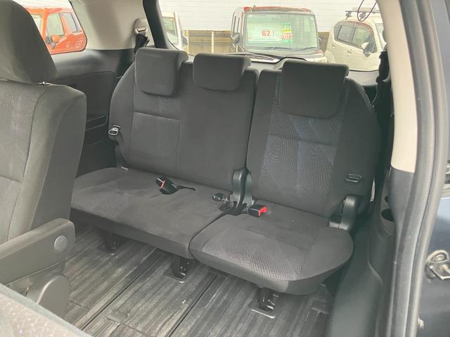 ３列目シート写真です。